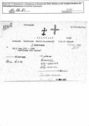 Reiniger, Ernst