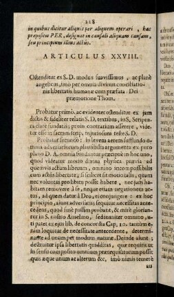 228-252, Articulus XXVIII