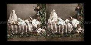 Arabische Dame im Ruhezimmer, Algier