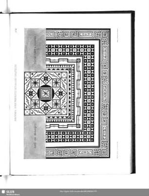 No. 36. Pavé En Mosaique Découvert A Pompei