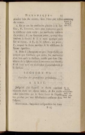 Section VI. Extension des propositions précédentes