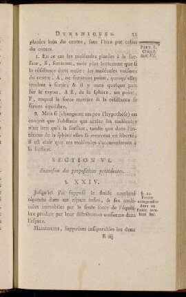 Section VI. Extension des propositions précédentes