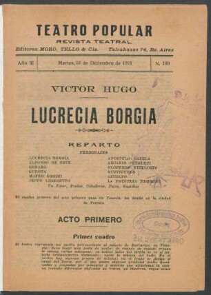 3.1921=Nr. 109: Lucrecia Borgia
