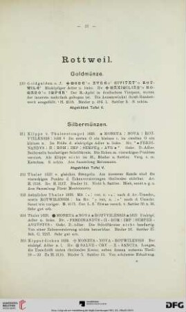 Rottweil (Nr. 210-217)