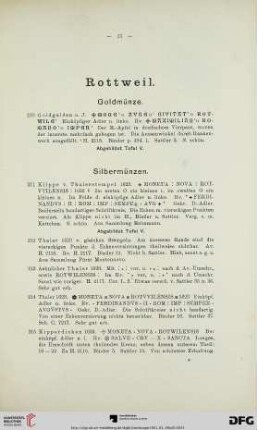 Rottweil (Nr. 210-217)