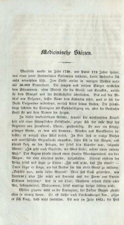 Medicinische Skizzen