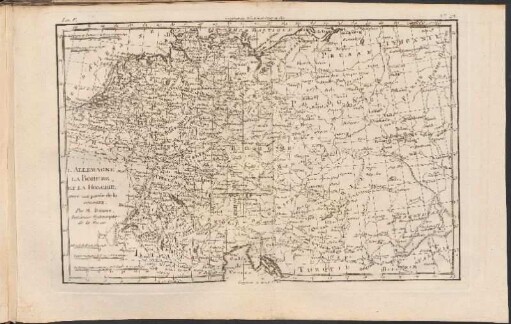 L'Allemagne, La Bohême, Et La Hongrie; avec une partie de la Pologne