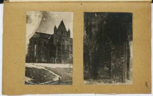Kloster Chorin: Ansicht, Detail (aus: Skizzen- und Fotoalbum 7)