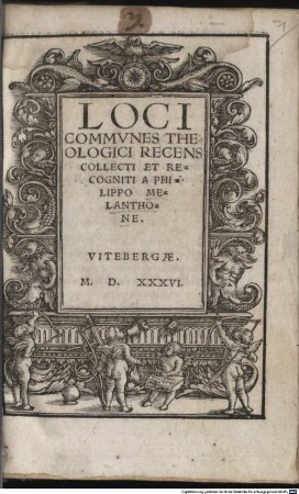 Loci communes theologici