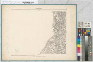 [Topographische Karte 1 : 80.000 von Rheinland und Westfalen-Generalstabskarte -]. Straelen. Nr. 6. LF 23°30' B 51°15'. grav. Ruzek 1845