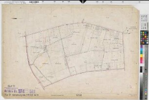 Walstedde (Drensteinfurt), Flurbereinigung Walstedde, Bl. 13 Zuteilungskarte Walstedde Flur 31