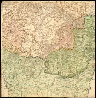 Das Königreich Hungarn wird in 4 Kreise getheilet