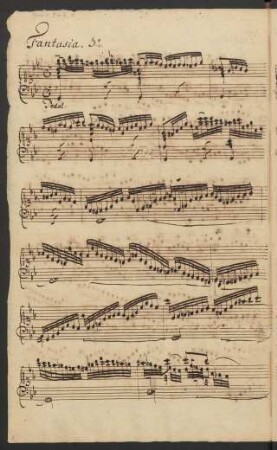 Fantasien; org; g-Moll; BWV 542