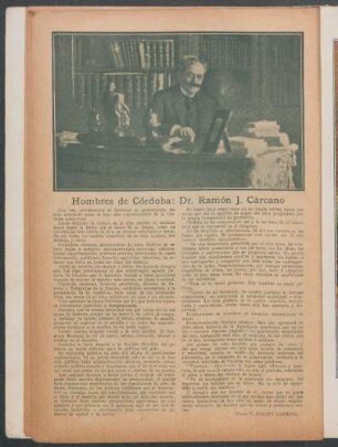 Hombres de Córdoba: Dr. Ramón J. Cárcano
