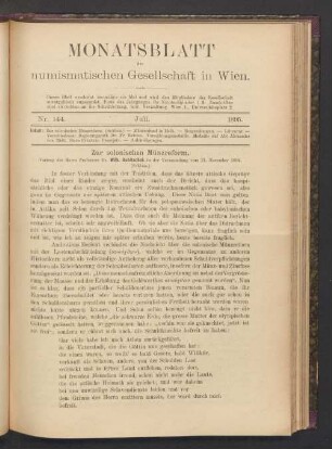 Nr. 144. Juli. 1895