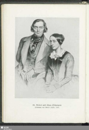 38. Robert und Clara Schumann