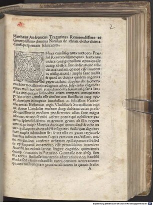 Epithalamium in nuptias Uladislai Panoniar. ac Boemiae regis et Annae Candalis Reginae