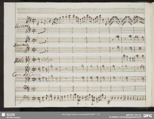 Aria: Dal Calvario già sorger le cime