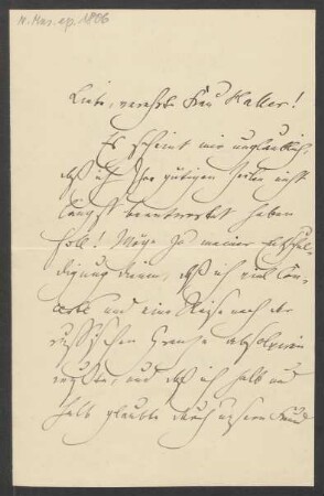 Brief an Antonie Haller : o.D.