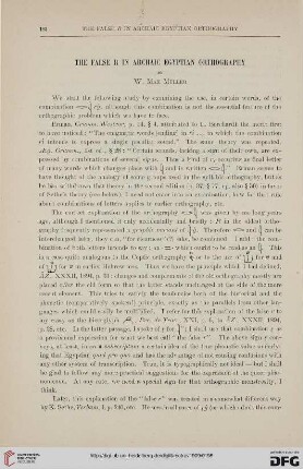 31: The false r in archaic egyptian orthography