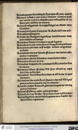 Schnewgans schnebegans, sparulus est avis quedam.
