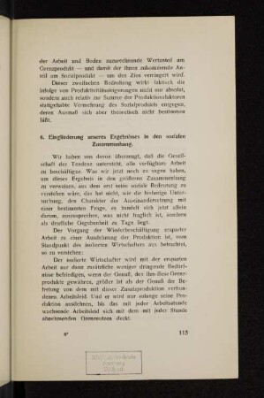 6. Eingliederung unseres Ergebnisses in den sozialen Zusammenhang.