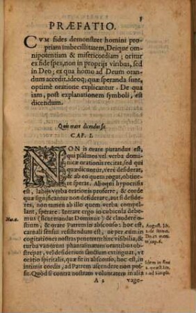 Explicatio Orationis Dominicae ...