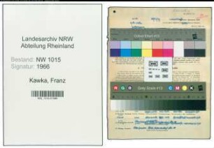 Entnazifizierung Franz Kawka , geb. 02.12.1901 (Lehrer)