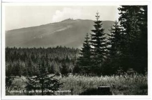 Auersberg. Blick von Weitersglashütte