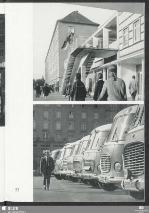 Moderne Selbstbedienungsläden Wallstraße. - Autobus-Parade