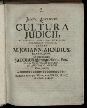 De Cultura Judicii