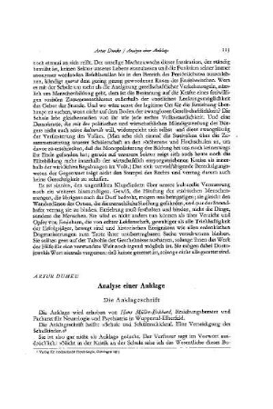 Analyse einer Anklage