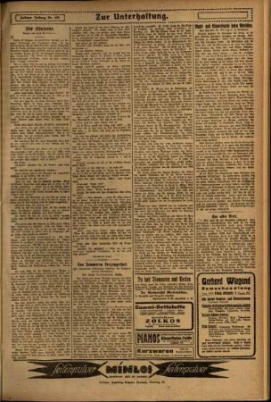 Zweite Ausgabe vom Dienstag, den 24. Juni 1924.