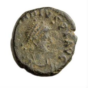 Münze, Aes 4, 383 - 408 n. Chr.