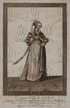 Schweizer Kostüm des 16. Jahrhundert