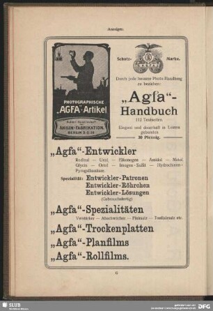 "Agfa"-Handbuch