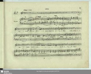 No. 18 Aria: Welch neue himmlische Gefühle