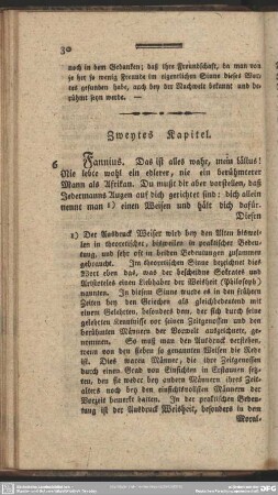 Zweytes Kapitel