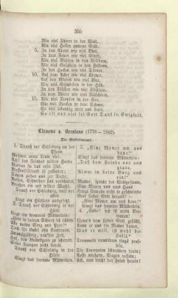 Clemens v. Brentano (1778-1842)