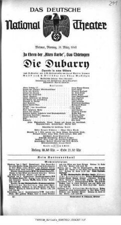 Die Dubarry