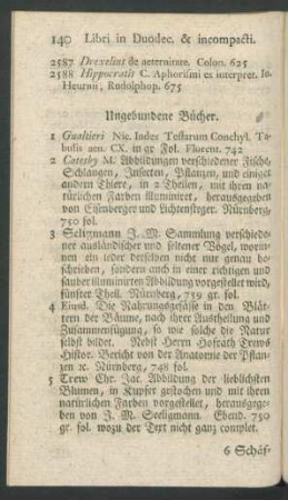 Ungebundene Bücher
