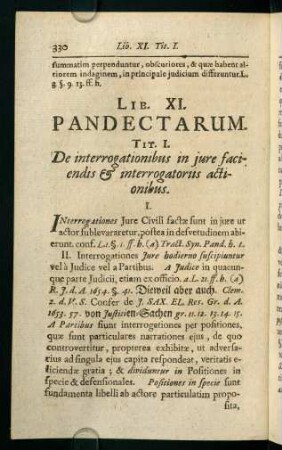 330-352, Lib. XI. Pandectarum