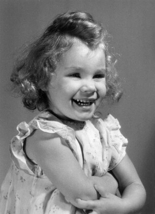 Kinderbilder. Porträt eines kleinen Mädchens