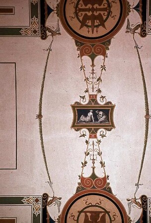 Malereien im pompejanischen Stil