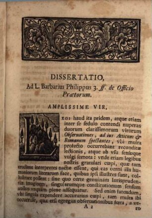I. Gothofredi De electione magistratus inhabilis seu incapacis per errorem facta dissertatio, ad L. Barbarius Philippus III. D. de officio praetorum : ad amplissimum virum D. Nicolaum Rigaltium
