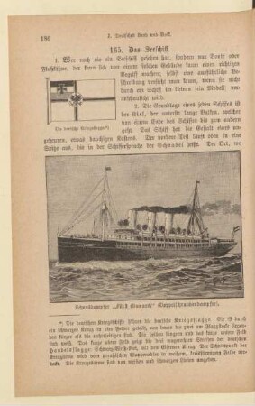 Schnelldampfer "Fürst Bismarck" (Doppelschrubendampfer).