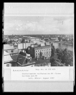 Magdeburg, Blick über die Stadt