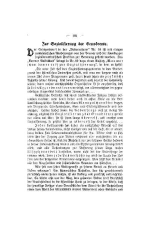 Sozialisierung der Grundrente