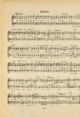 Missa brevis : in honorem S. Antonii ; für 3 Männerstimmen (2 Tenor u. Bass) ; op. 20