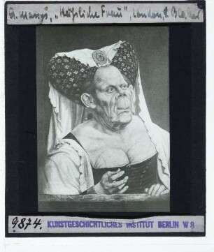 Massys, Eine alte Frau ("Die hässliche Herzogin") (London NG NG5769)